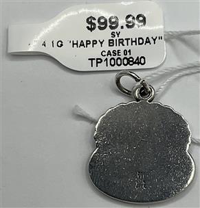 James avery happy hot sale birthday cake charm